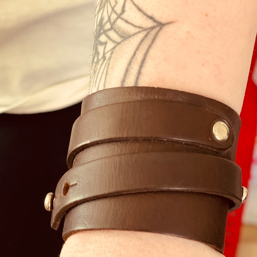 NWOT Leather Cuff Bracelet